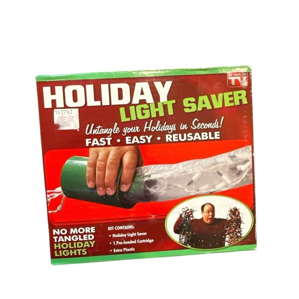 Holiday Light Saver Easy Storage Untangle Christmas Lights